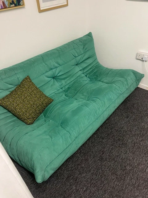 Ligne Roset Toga 3-Seat Sofa By Michel Ducaroy, (rare colour and finish) 2