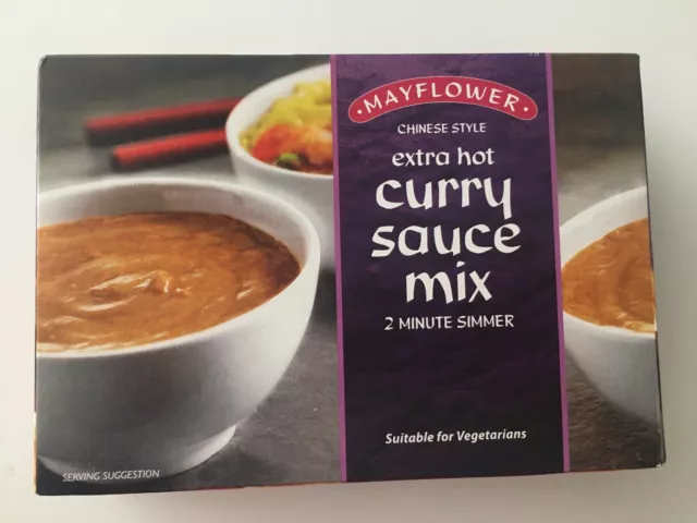 FOUR Mayflower Chinese Style Curry Sauce Mix Extra Hot 255g NEW