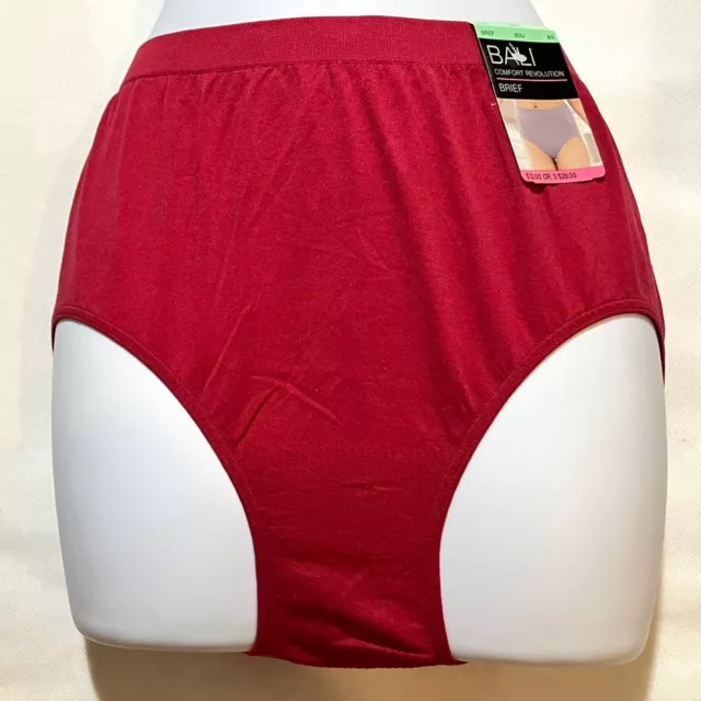 BALI SEAMLESS MICROFIBER Brief Panty Womens Comfort Revolution, 3 Pack 803J  £14.22 - PicClick UK