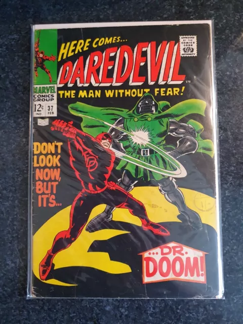 Daredevil 37 Classic Silver Age Dr Doom Cover