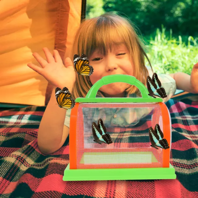 1 Set Bungalow Insect Catching Kit Toys Insect Cage With Carrying
