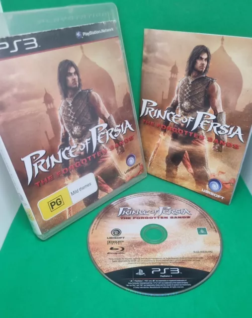 Prince of Persia The Forgotten Sands Sony PlayStation PS3 Game Complete W Manual