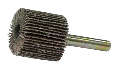Tiger Mounted Flap Wheel, 3 In, 60 Grit, 23,000 Rpm Weiler 52027 00012382520274