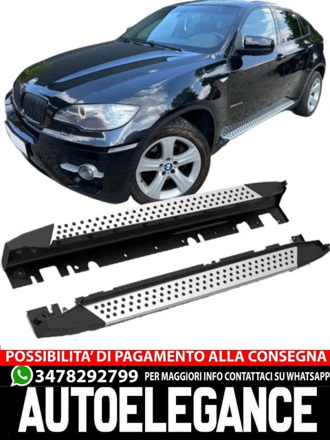 Jeu De Marchepieds Latéraux En Aluminium Pour BMW X5 E70 (années 2007-2012) | Ensemble Droite Et Gauche Avec Kit De Fixation