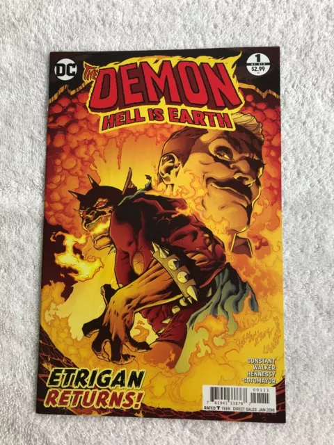 Demon Hell is Earth #1 (Jan 2018, DC) VF+ 8.5
