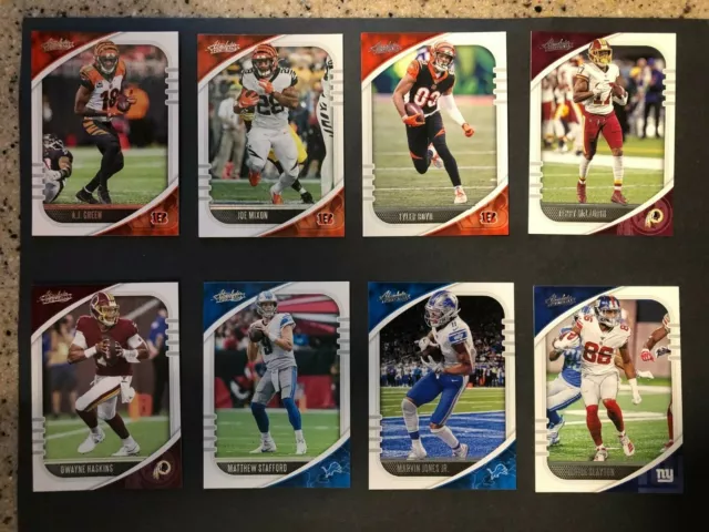 2020 Panini Absolute Football Cards Base Vets 9-96 You Choose Nfl Card Free Ship