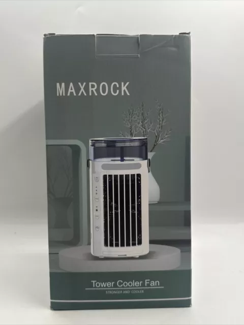 Portable Air Conditioner Fan, MAXROCK Portable AC Personal Mini Air Cooler 3 Spe