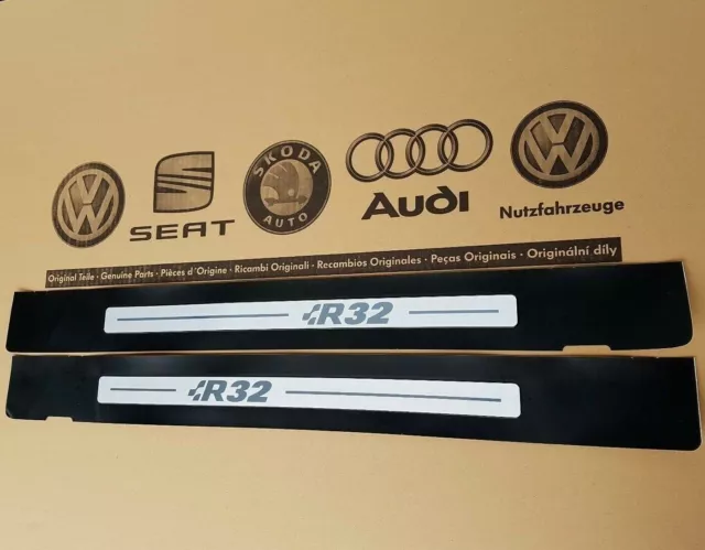 VW Golf 4 IV original R32 Einstiegsleisten Tür Einstieg Logo MK4 Aufkleber Folie