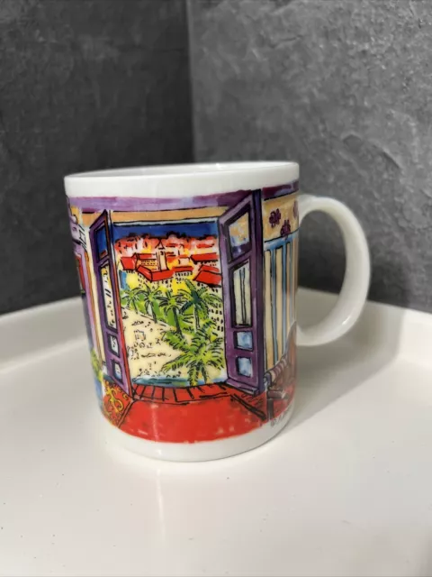 Raoul Dufy Inspired Chaleur Masters Collection Mug Burrows Interior Open Windows