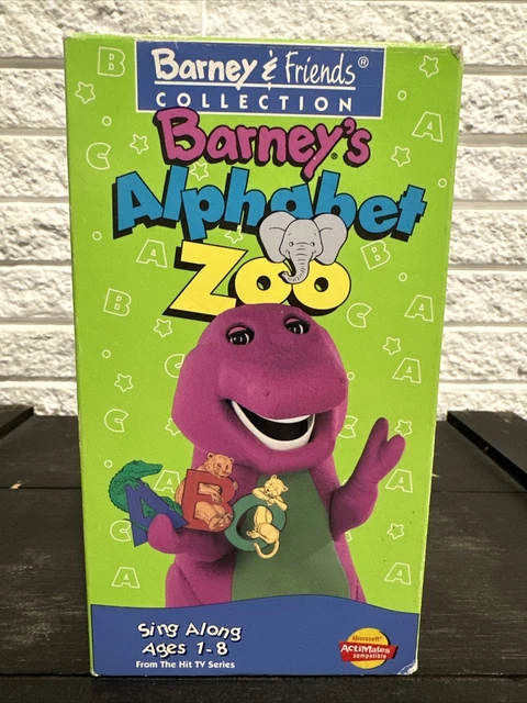 Barney Alphabet Zoo Vhs 1994 £786 Picclick Uk
