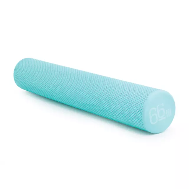 66Fit Soft Foam Roller Lrg Round Teal