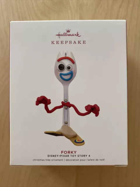 New In Box ~2019 Hallmark Keepsake Ornament~ Disney-Pixar ~ Toy Story 4 ~"Forky"