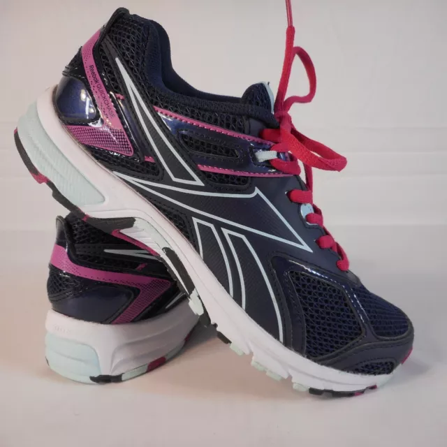 Reebok Quickchase Running Shoes Black / Pink Womens Size 9