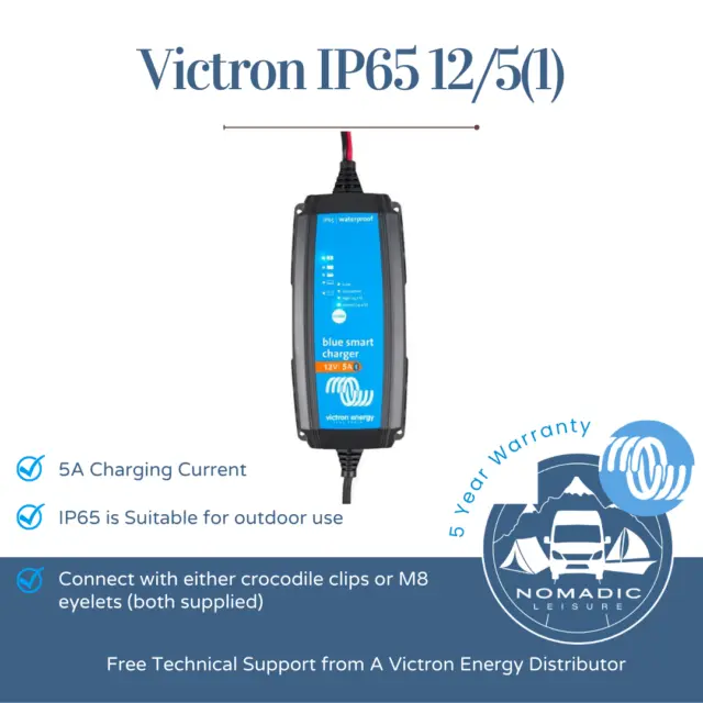 VICTRON ENERGY BLUE Smart IP65 Charger 12/15(1) 230V UK – BPC121531024R  £129.00 - PicClick UK
