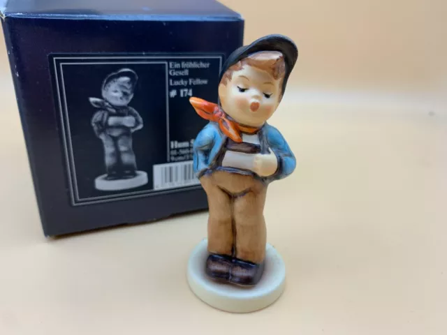 Hummel Figura 560 Un Alegre Gesell 9,8 Cm. 1 Wahl - Incl. Emb.orig - Buen Estado