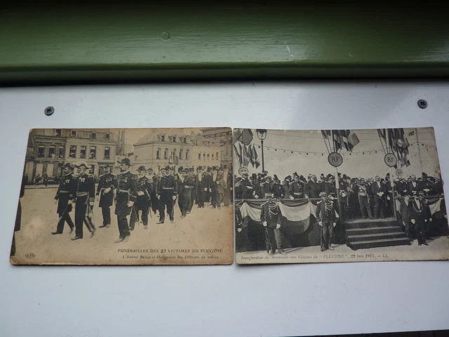 CPA 62 CALAIS Le  PLUVIOSE  Sortie du premier Cadavre 1910