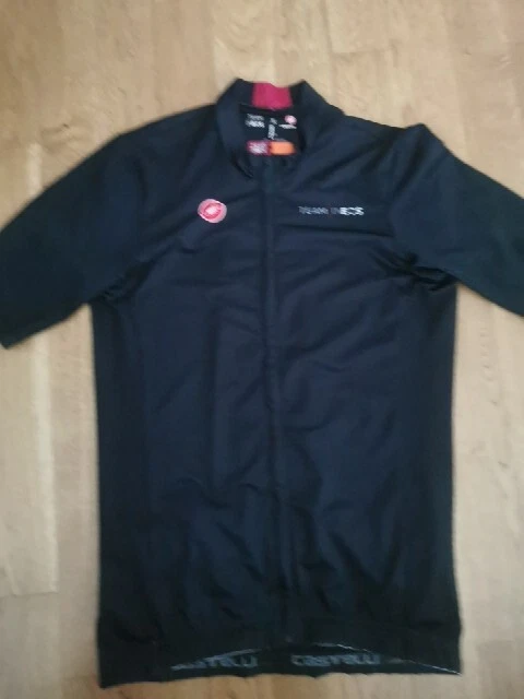 Castelli Team Ineos Jersey Schwarz Gr  XS Trikot Rennrad