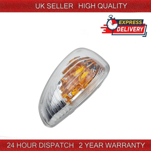 Passenger Side Wing Mirror Cover For Vauxhall Movano & Renault Master 2003-2010 - Black
