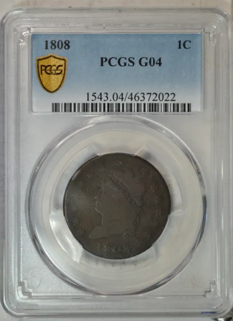 1808 Classic Head large cent, PCGS G04..........Type Coin Company