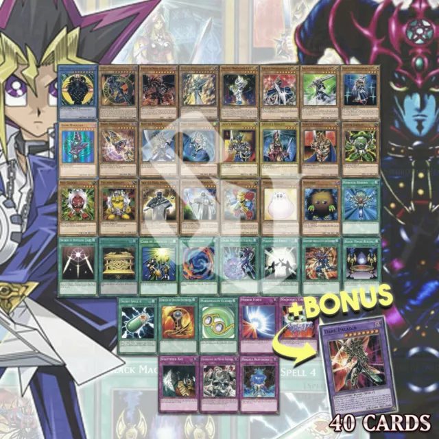 YUGI DARK PALADIN DECK 41 | Silent Magician Girl Black Chaos Swordsman YuGiOh🔥