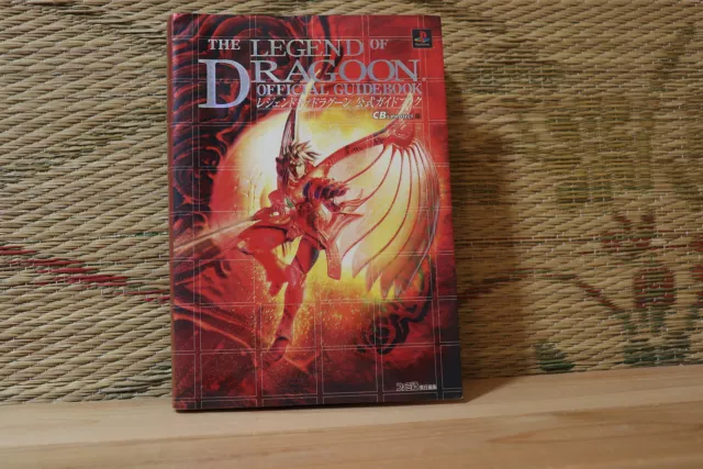 Legend of Dragoon Official Guide Book Japan Playstation 1 PS1 VG!