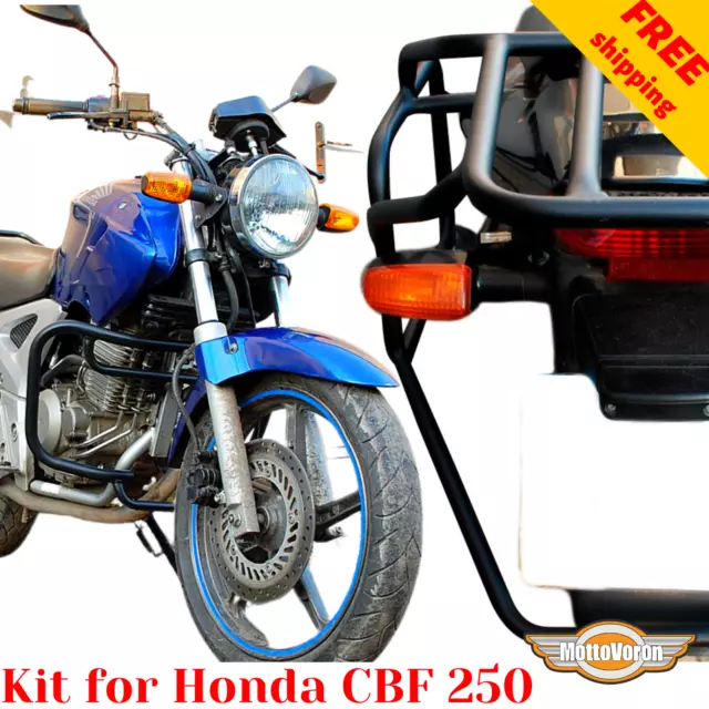 For Honda CBF 250 engine guard CBX 250 crash bars Honda Twister, Bonus
