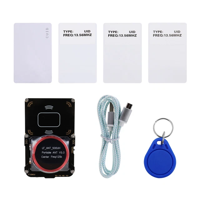 Proxmark3 RDV2 Aggiornato 512k – Kit NFC RFID Cloner Per 125kHz E 13.56MHz Con 8 Schede - 3