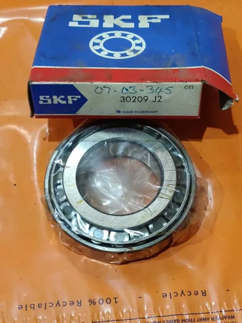 SKF 30209 J2 Tapered Roller Bearing 45x85x20.75mm