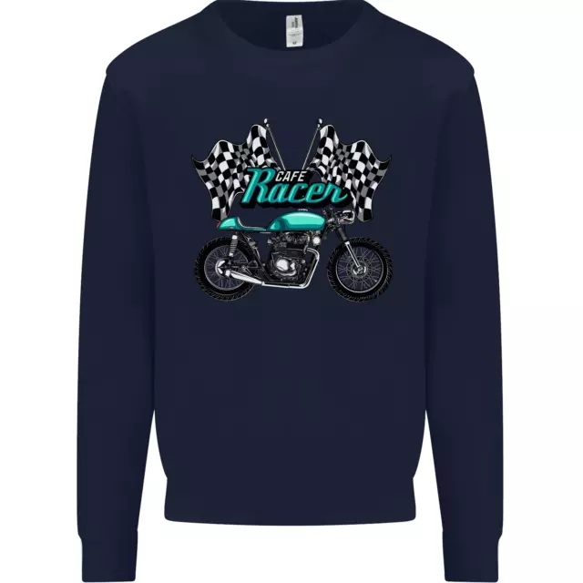 Felpa Maglione Maglione Motociclo Moto Cafe Racer Biker Moto 3