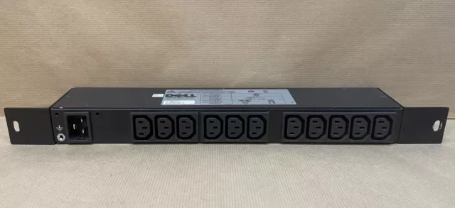 Dell K558N 6020 Basic 1U Rack Power Distribution Unit PDU - Used