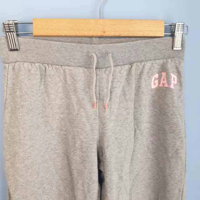 Fondi da jogging grigi Gap Joggers taglia 12 anni misto cotone Athleisure 2