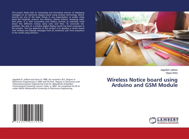 WIRELESS NOTICE BOARD using Arduino and GSM Module Jagadish Jadhav (u ...