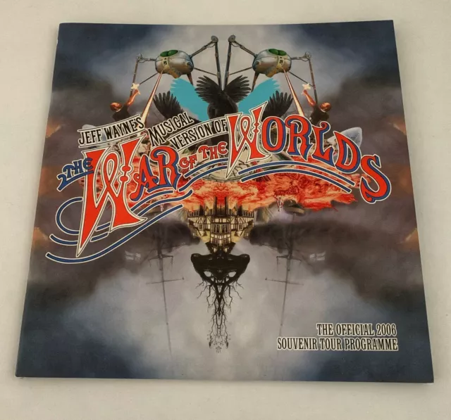 Jeff Wayne's War of the Worlds concert programme Royal Albert Hall 2006
