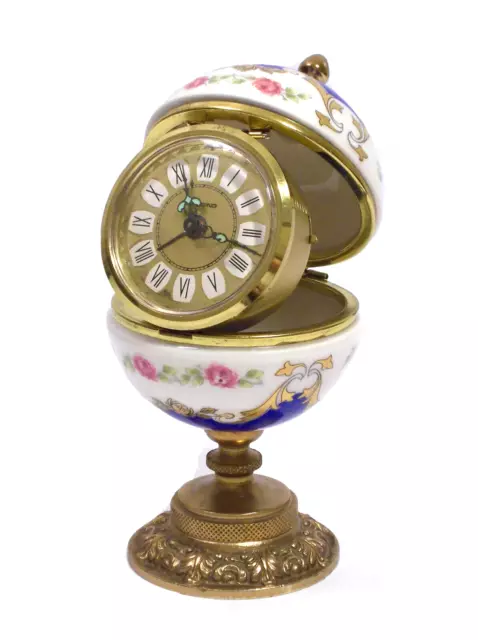 Sveglia Blessing Da Tavolo A Scomparsa In Sfera Di Porcellana Ace Stile Limoges