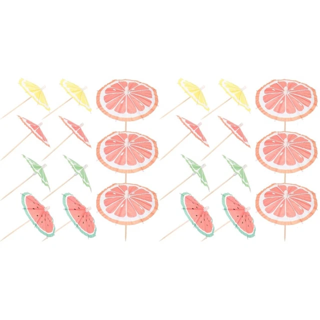 100 Pcs Scelte Di Dessert Ombrello Cocktail Mini Drink Decorazioni