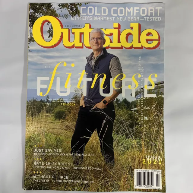 Outside Magazine Winter 2021 The Fitness Future Cold Comfort Warmest New Gear