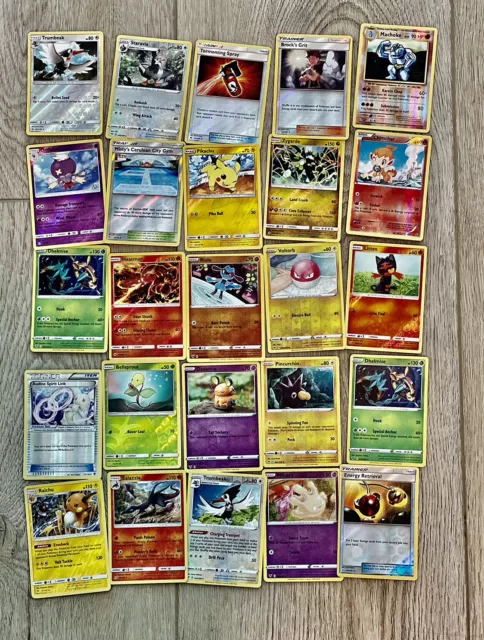 Pokemon Card Lot 25 Holo Cards - All Reverse Holos / Holo Rares NO DUPLICATES NM