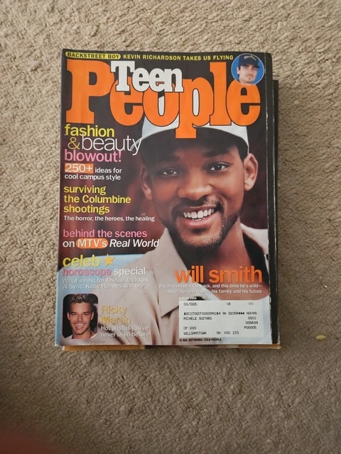 VINTAGE TEEN PEOPLE Magazine August 1998 Backstreet Boys BSB Jewel