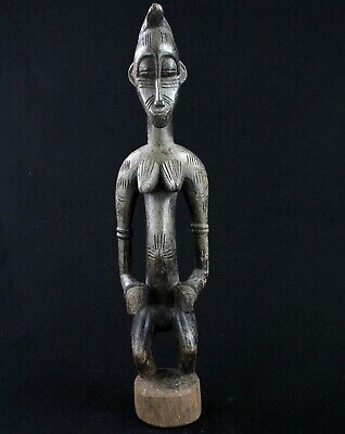 Art Africain Arts Premiers African Arte - Statue Déblé Senoufo Senufo - 56 Cms