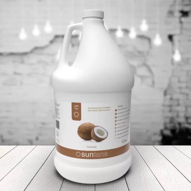 Suntana Spray Tan - Coconut Fragranced Spray Tan (Light 8% DHA) - Trade Size