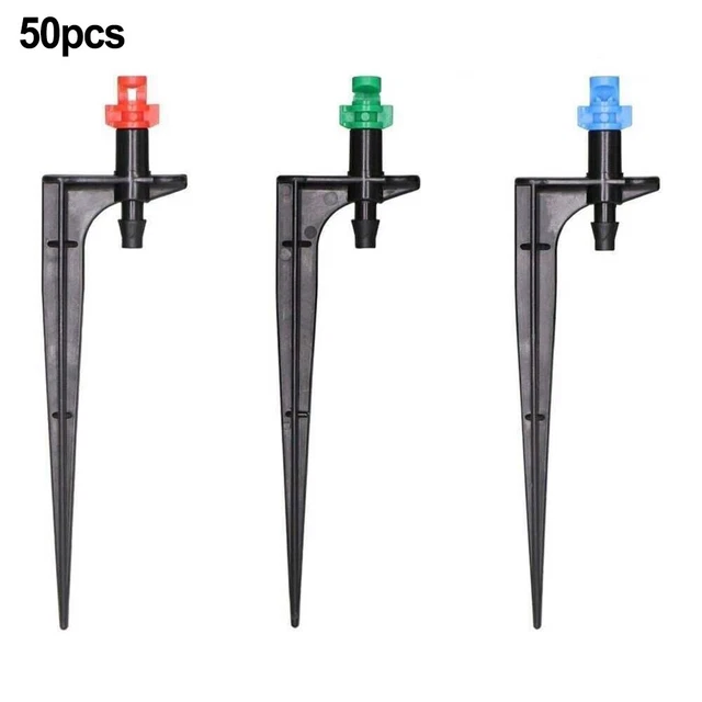 Supporti Per Irrigazione A Goccia - 10 Pezzi Picchetti 30cm Per Giardino - Foto 4