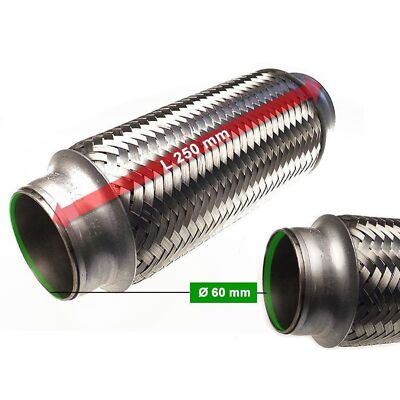 200mm Raccord flexible Echappement Type D 0605mm 