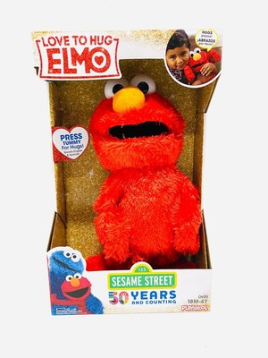 sesame street love to hug elmo plush toy