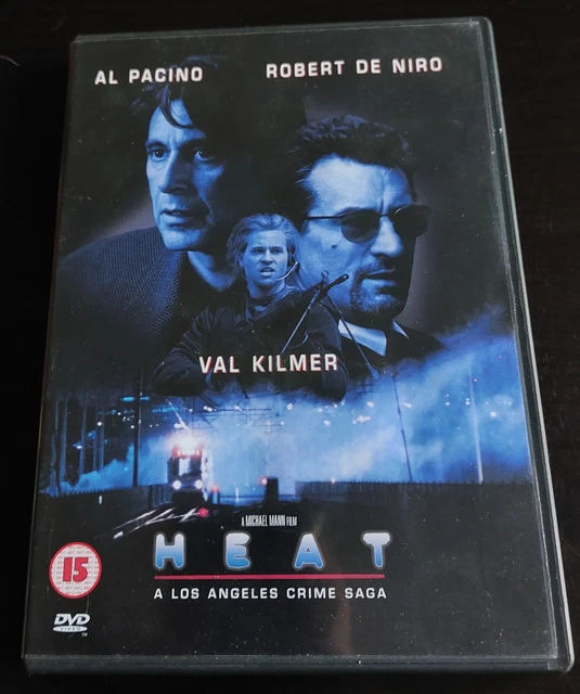 HEAT (DVD, 1995) Al Pacino Robert De Niro Val Kilmer film EUR 1,17