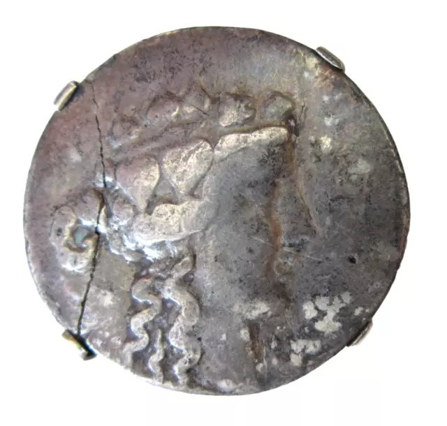 Thrace, Thasos. Silver Tetradrachm Pin, C. After 148 Bc. Dionysos/Herakles.