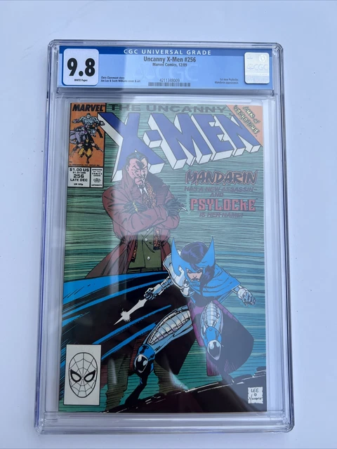 The Uncanny X-Men 256 CGC 9.8 1st Appearance New Psylocke 1989 Marvel Comics