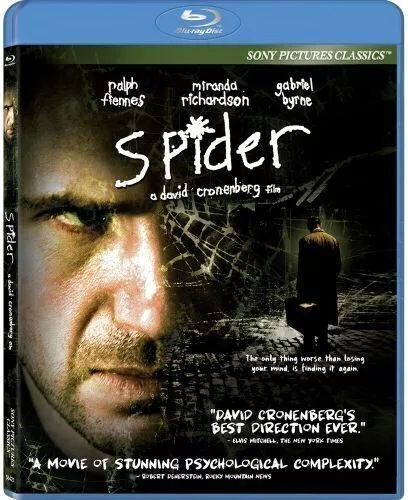 SPIDER (Region A Blu Ray, US Import.) Gabriel Byrne, Ralph Fiennes