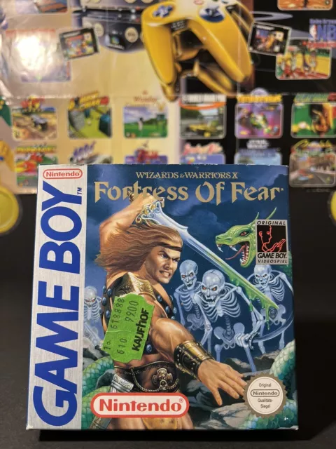 Nintendo Gameboy || Fortress Of Fear In Ovp + Spieleanleitung || Rarität ||