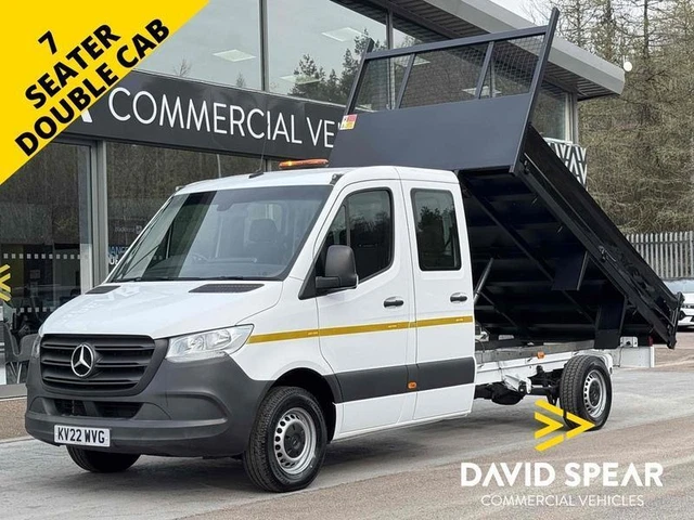 2022 MERCEDES-BENZ SPRINTER CDI 140PS 314 Premium 7 Seat Double Cab ...