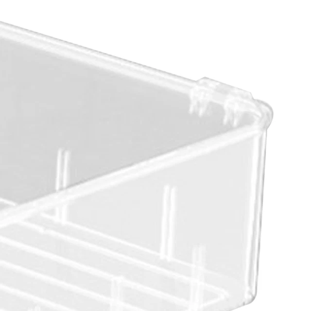 Organiseur De Tiroir à Chaussettes En Plastique Transparent Boîte De
